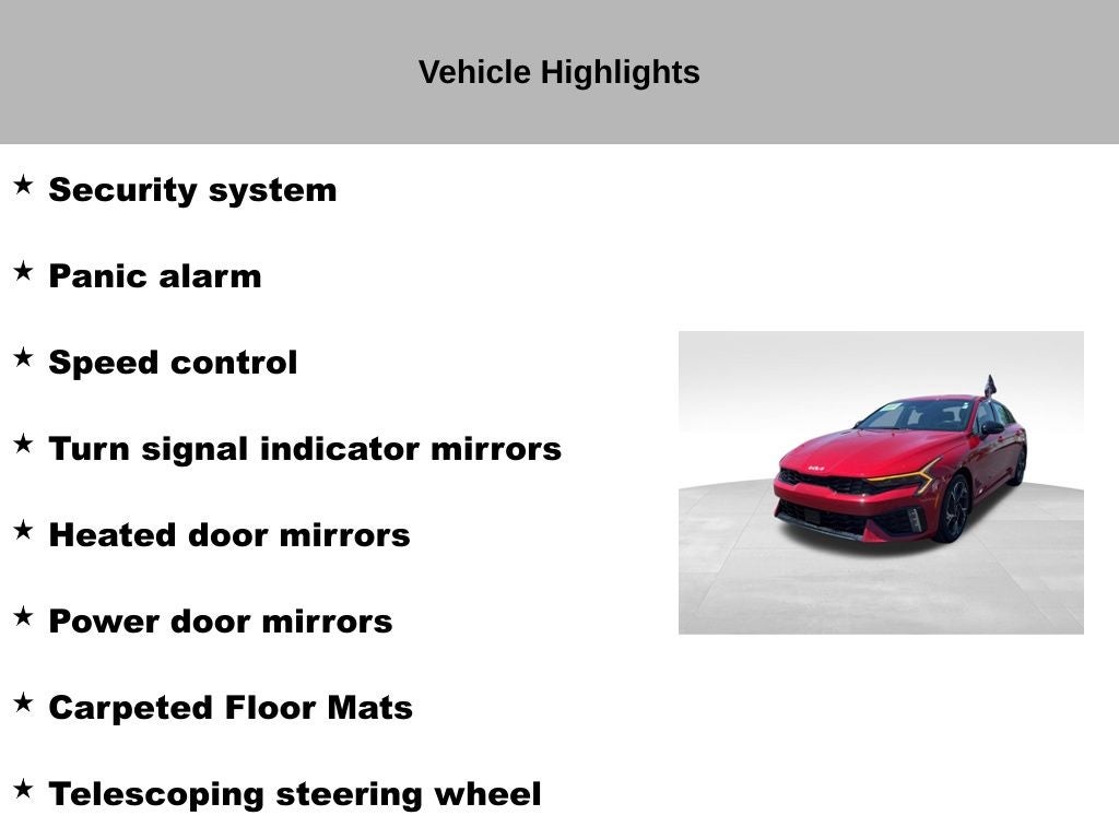 2025 Kia K5 GT-Line