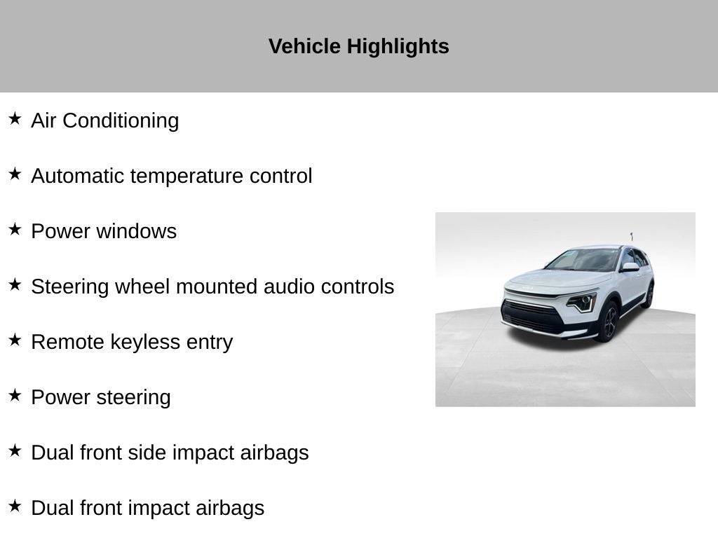 2025 Kia Niro LX