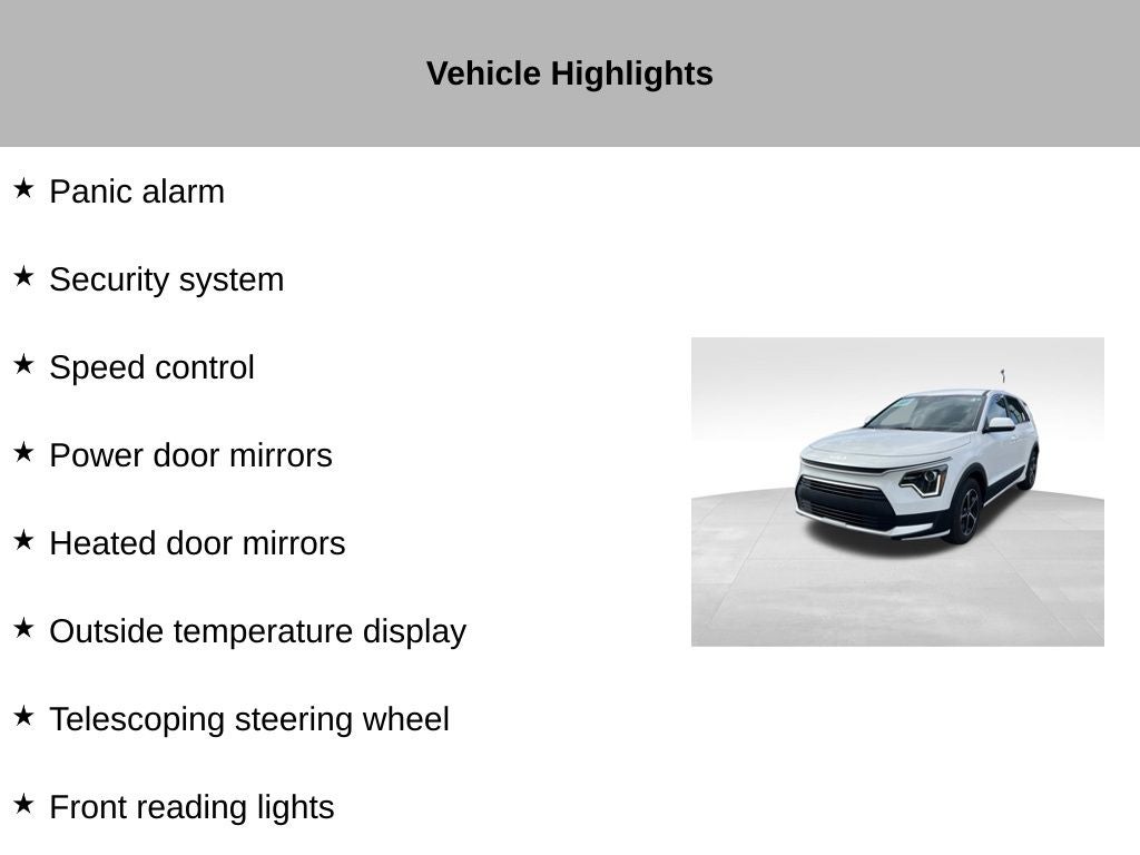 2025 Kia Niro LX