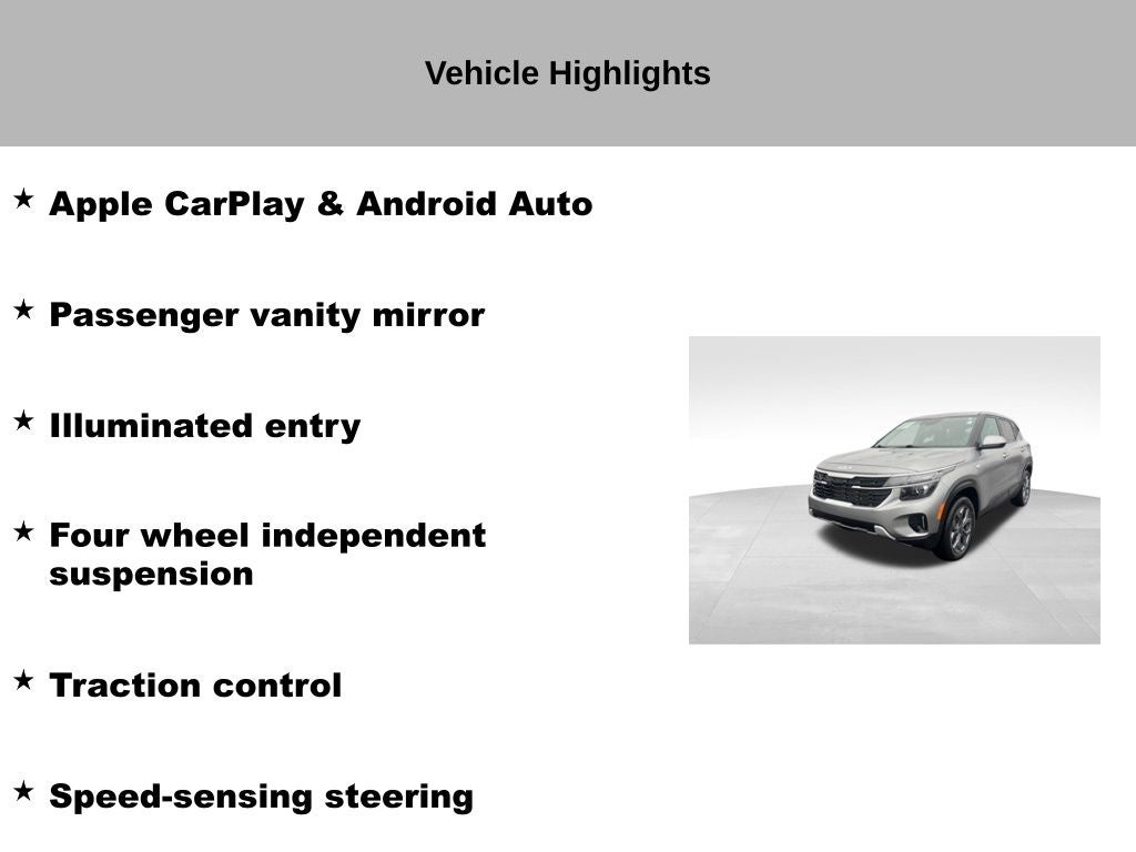 2024 Kia Seltos LX