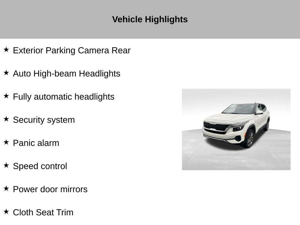 2023 Kia Seltos LX