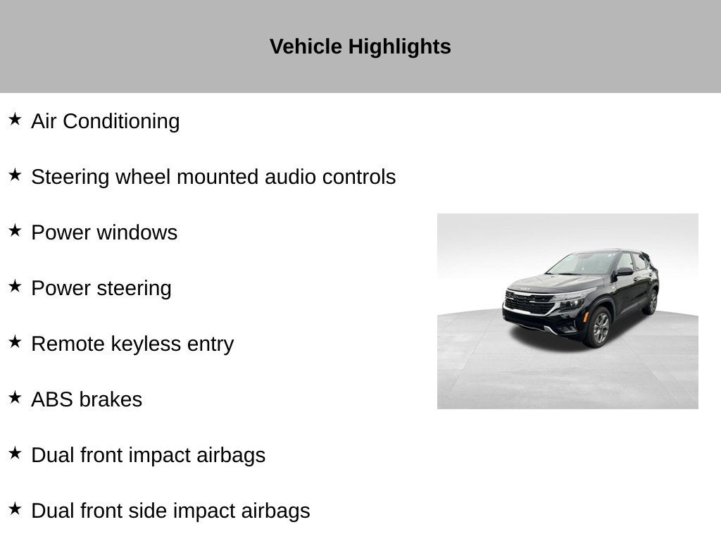 2025 Kia Seltos LX