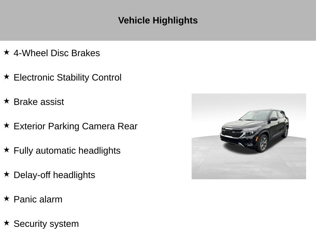 2025 Kia Seltos LX