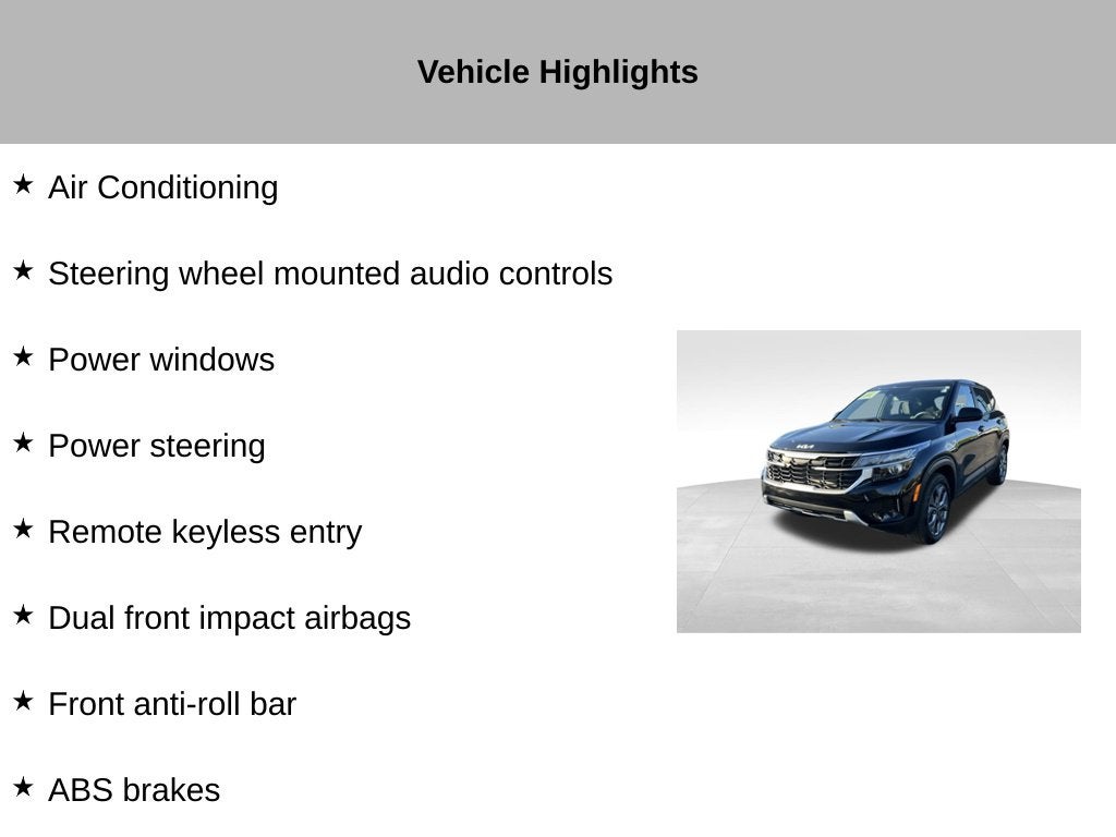 2024 Kia Seltos LX