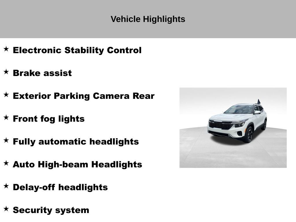 2024 Kia Seltos EX