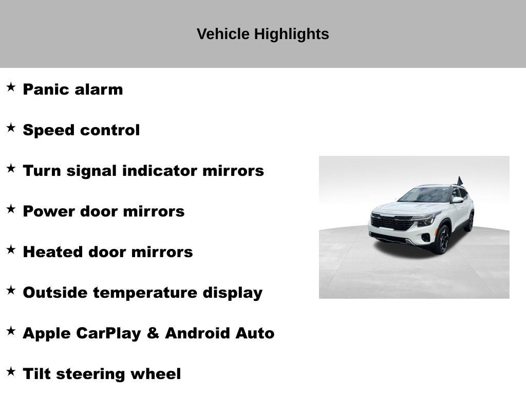 2024 Kia Seltos EX
