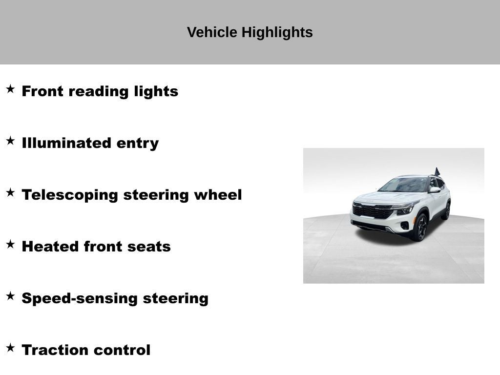 2024 Kia Seltos EX