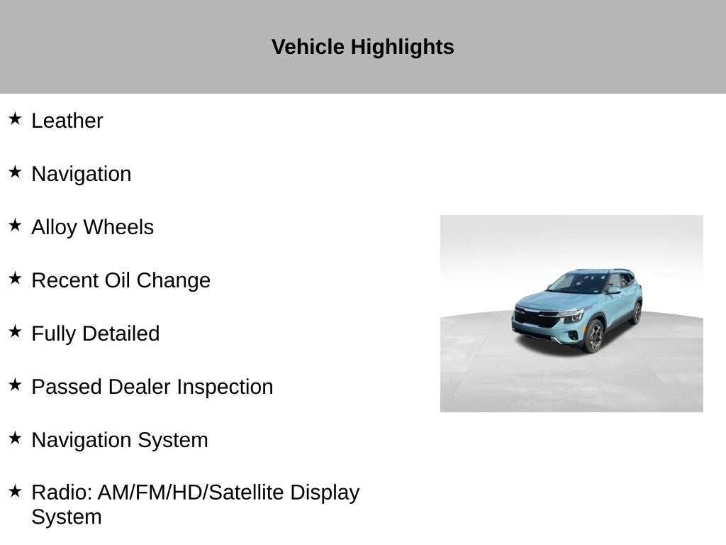 2024 Kia Seltos EX