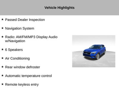 2023 Kia Seltos EX