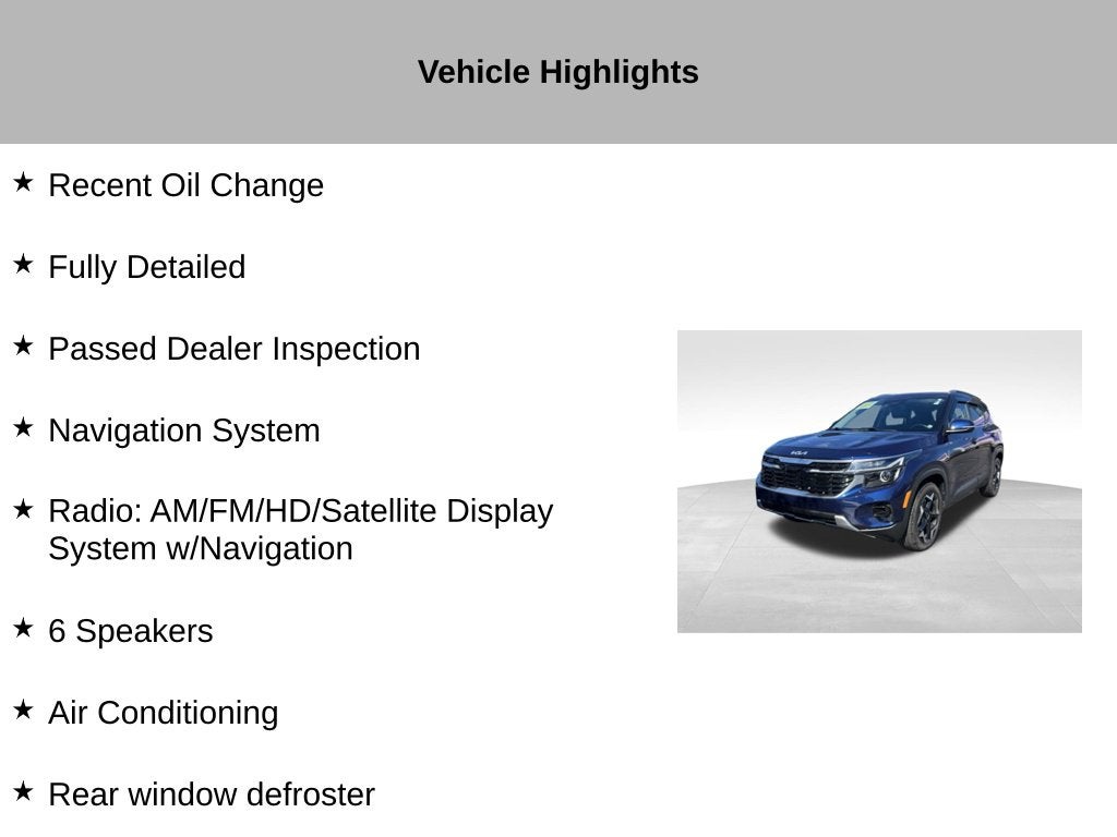 2024 Kia Seltos EX
