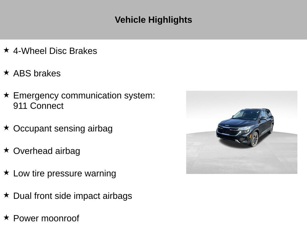 2024 Kia Seltos EX