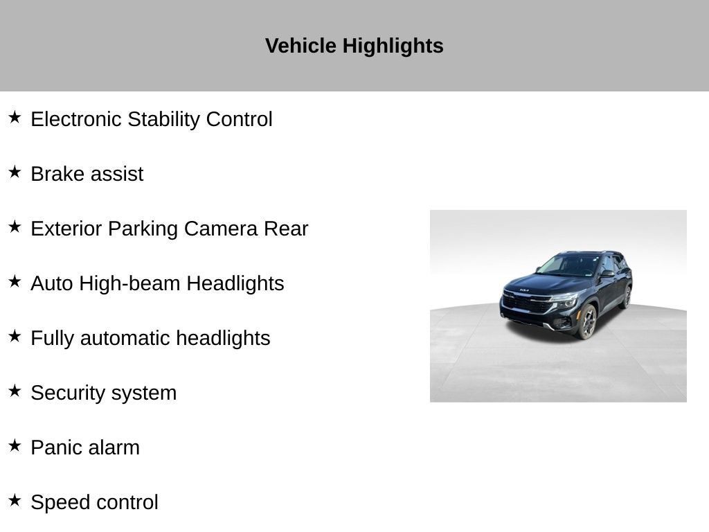 2024 Kia Seltos EX