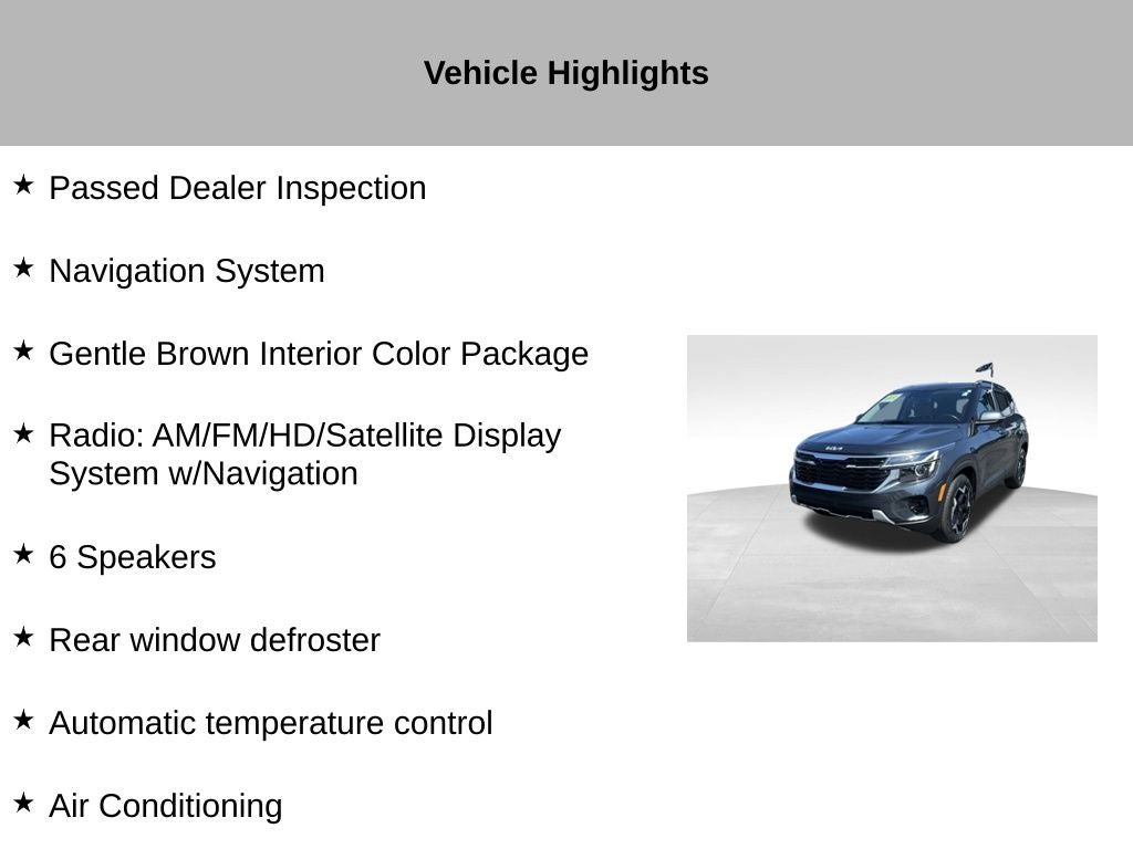 2024 Kia Seltos EX