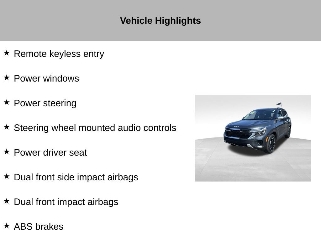 2024 Kia Seltos EX