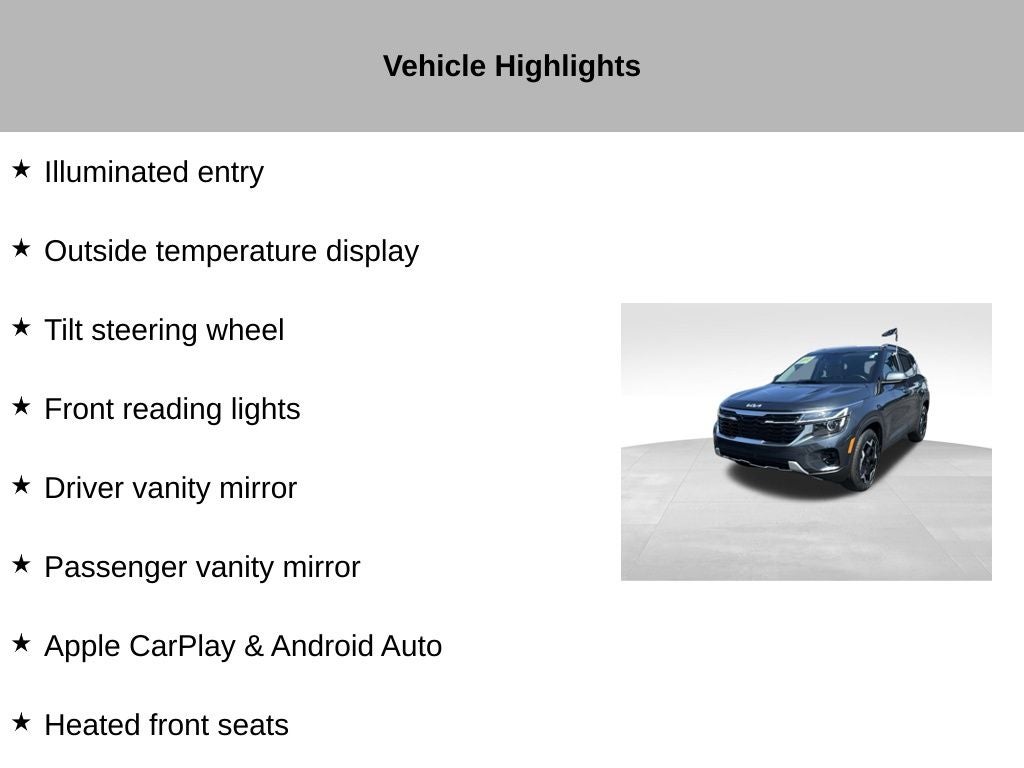 2024 Kia Seltos EX
