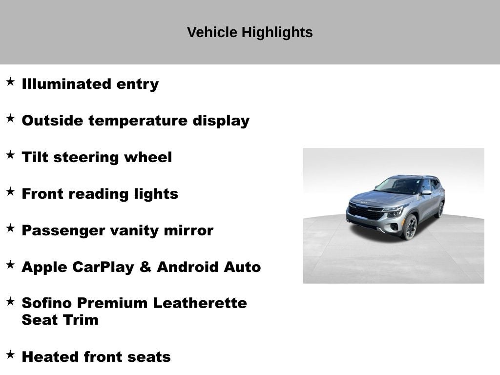 2024 Kia Seltos EX