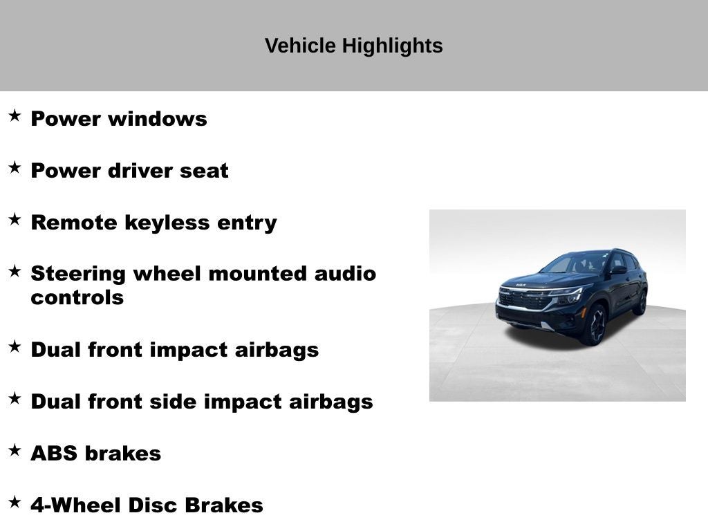2025 Kia Seltos EX