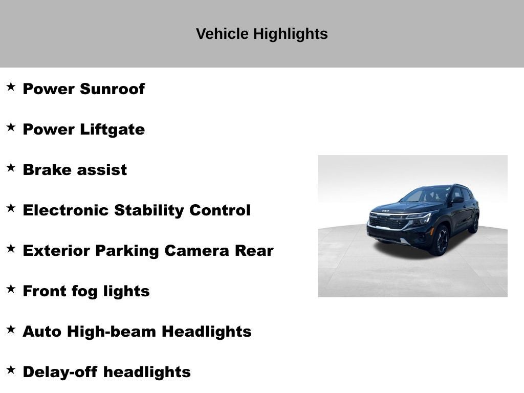 2025 Kia Seltos EX