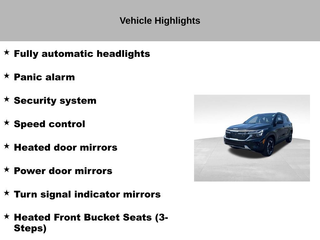 2025 Kia Seltos EX