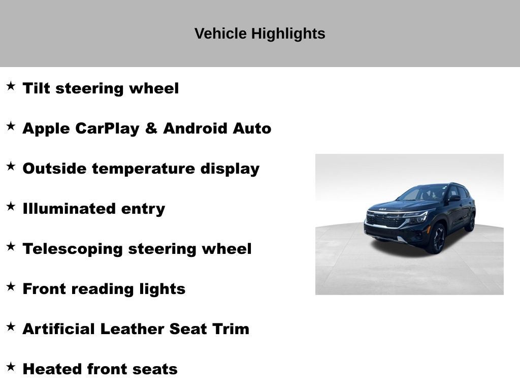 2025 Kia Seltos EX