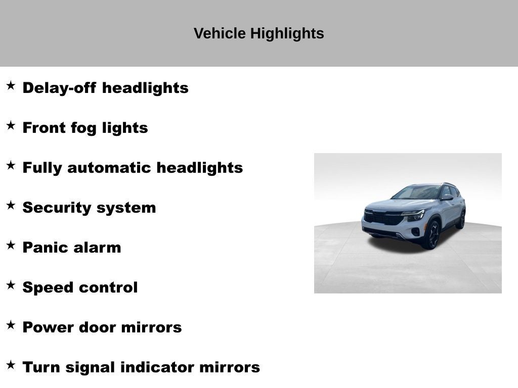 2024 Kia Seltos EX