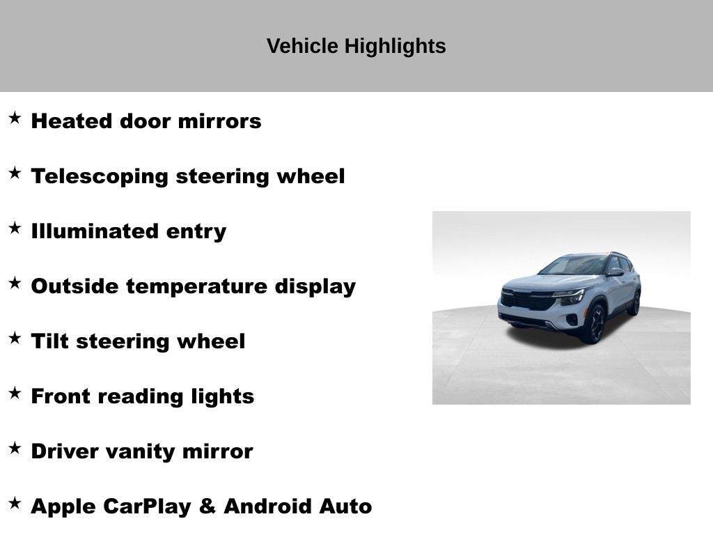 2024 Kia Seltos EX