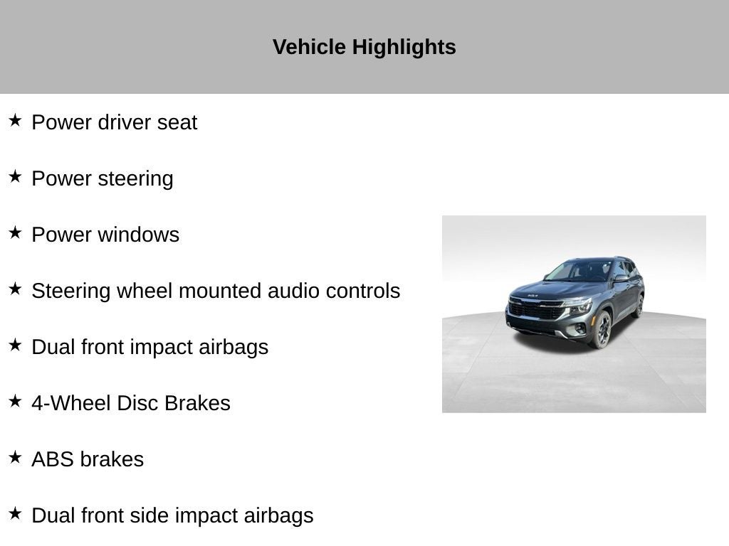 2024 Kia Seltos EX
