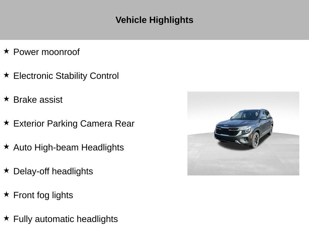 2024 Kia Seltos EX