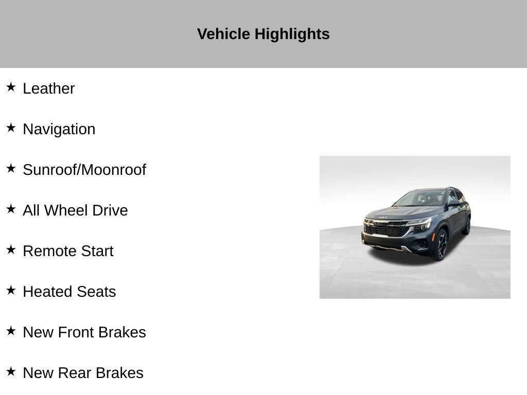 2024 Kia Seltos EX