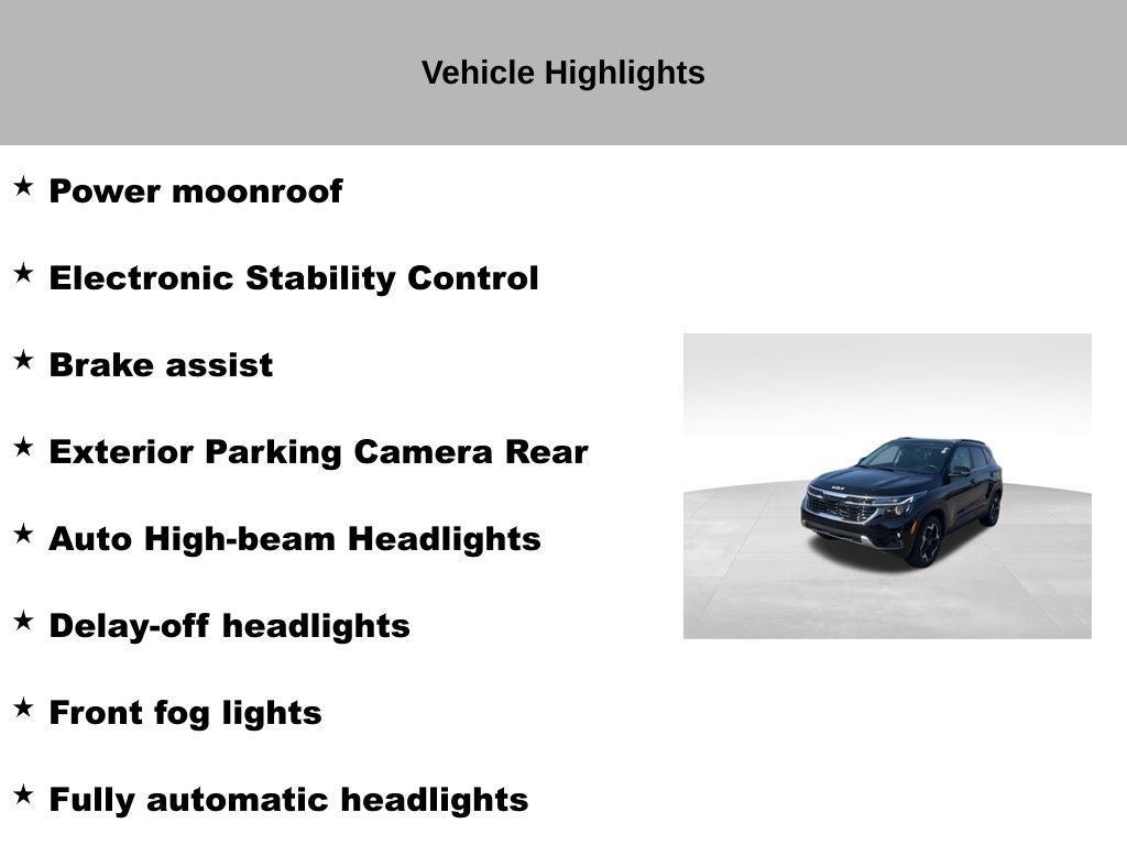 2024 Kia Seltos EX