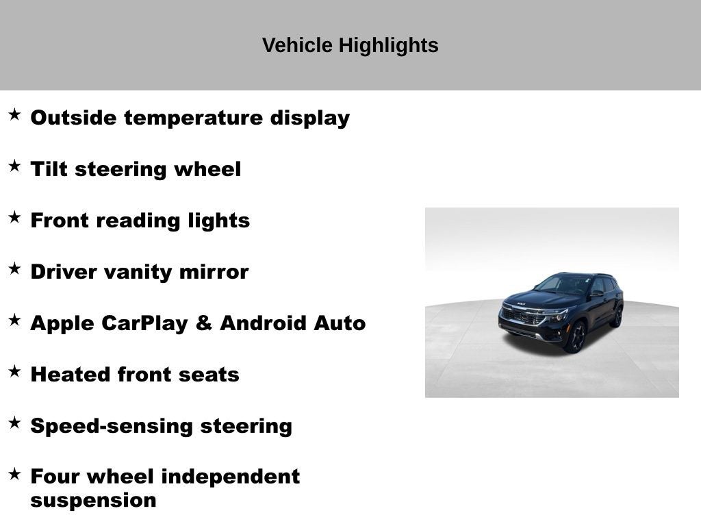 2024 Kia Seltos EX