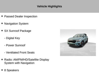 2026 Kia Seltos SX