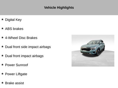 2026 Kia Seltos SX