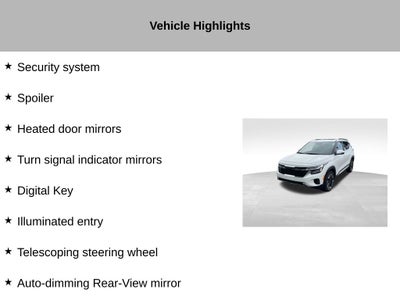 2024 Kia Seltos SX