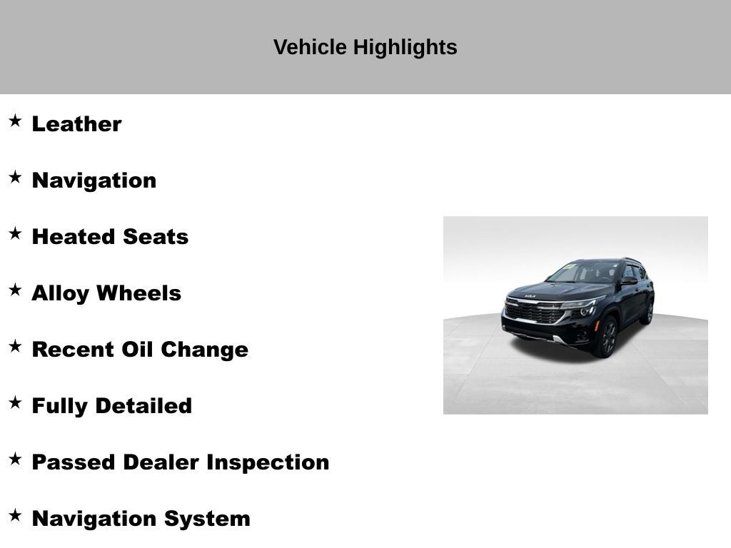 2024 Kia Seltos S