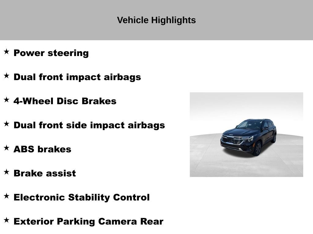 2024 Kia Seltos S