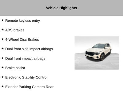 2024 Kia Seltos S