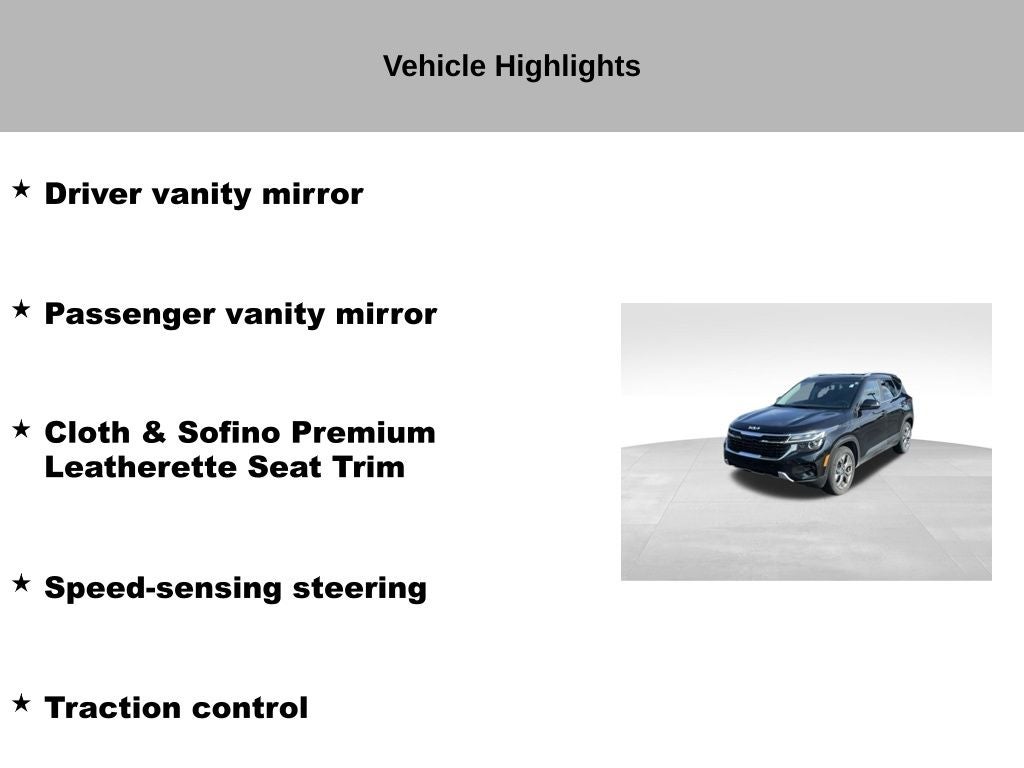 2024 Kia Seltos S