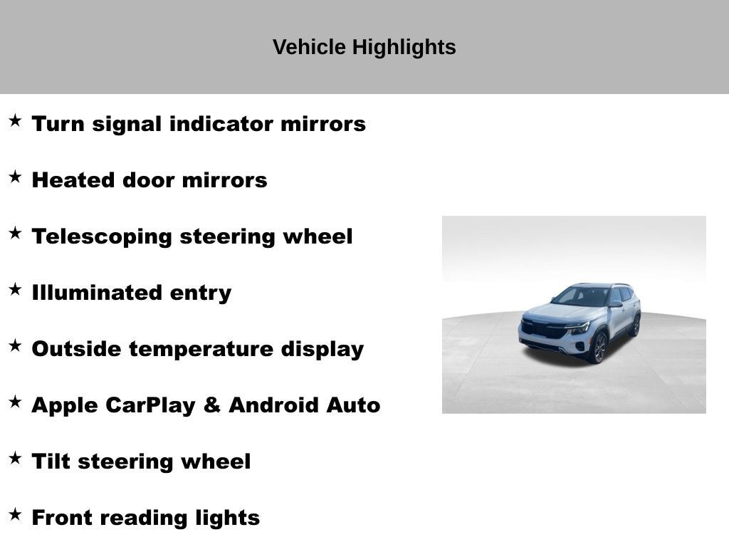 2024 Kia Seltos S