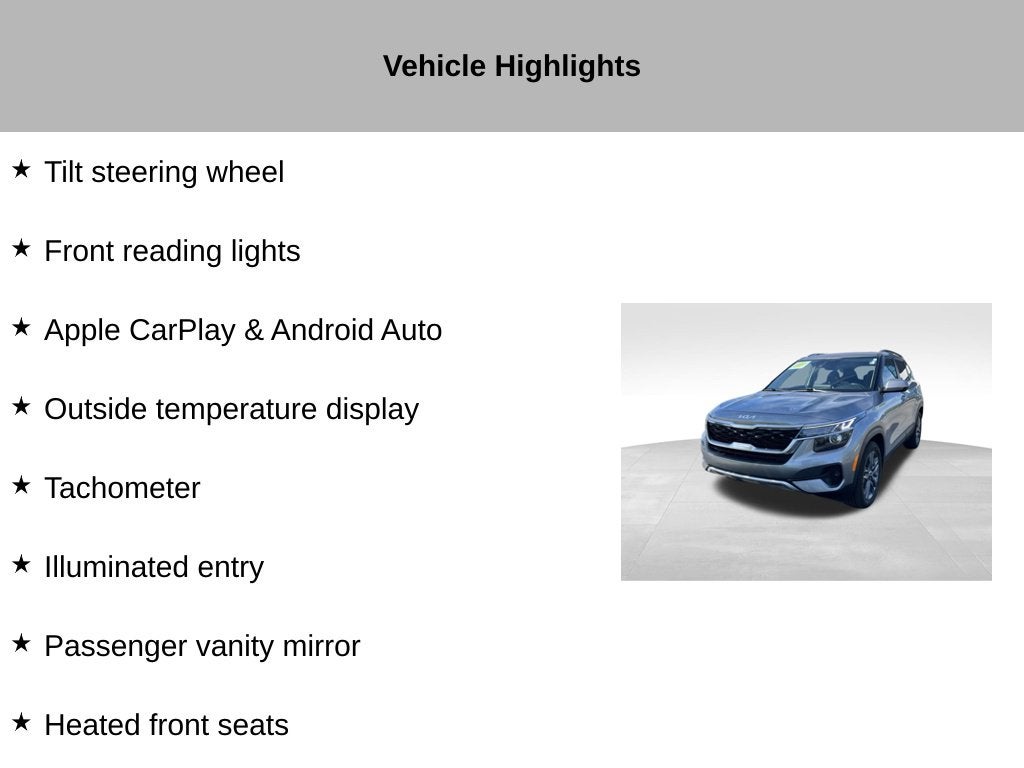 2023 Kia Seltos S