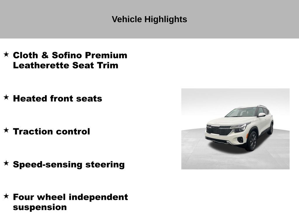 2024 Kia Seltos S