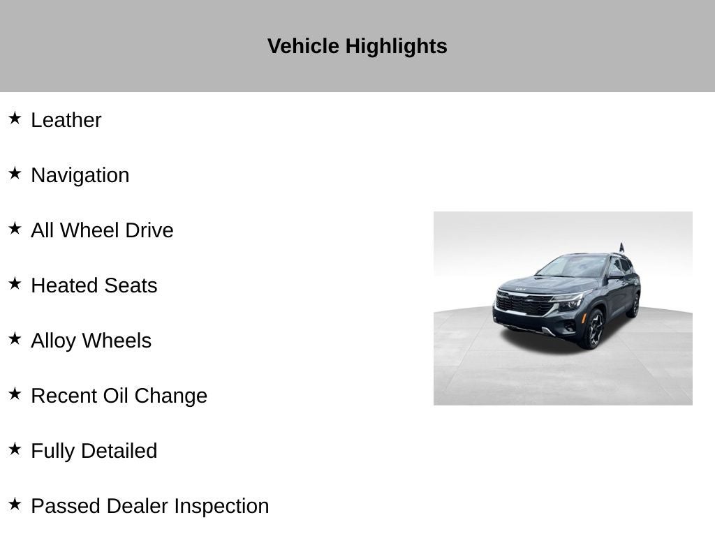 2026 Kia Seltos S