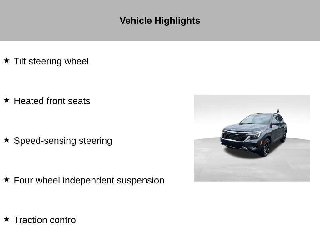 2026 Kia Seltos S