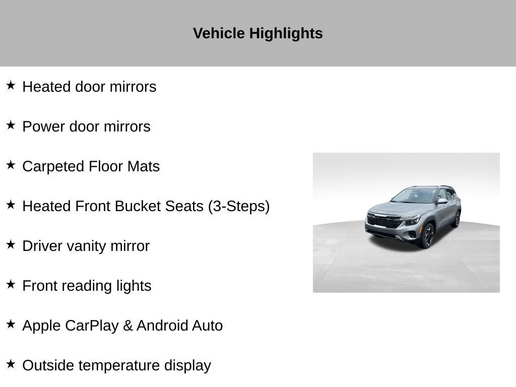 2026 Kia Seltos S