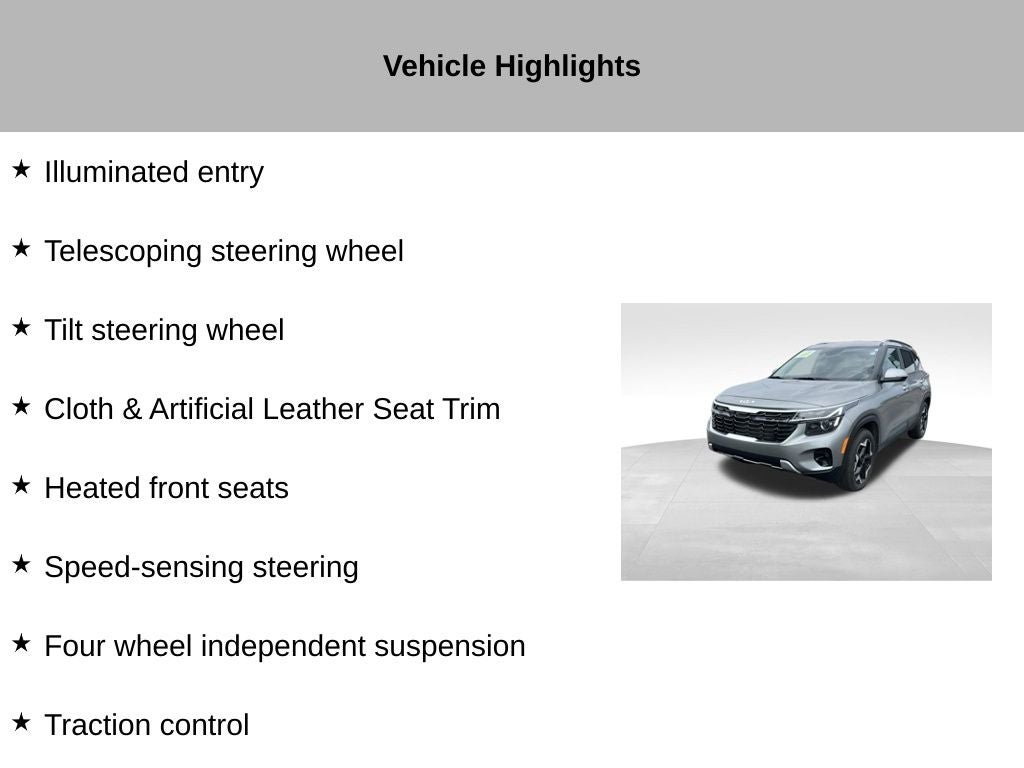 2026 Kia Seltos S