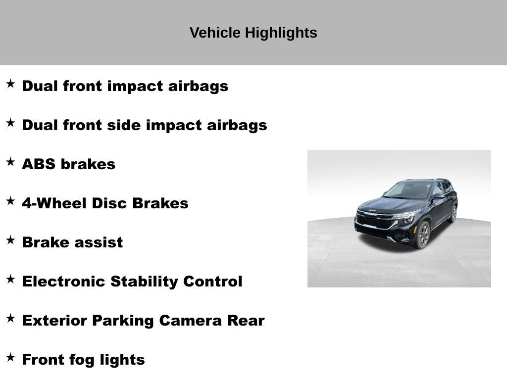 2024 Kia Seltos S