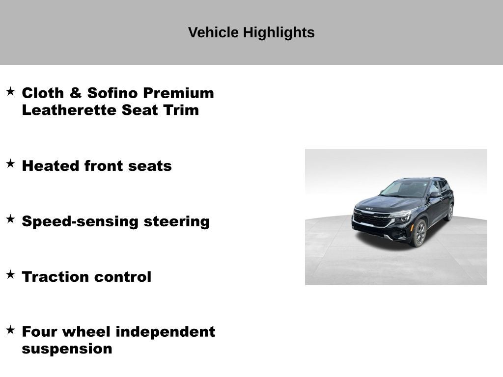 2024 Kia Seltos S