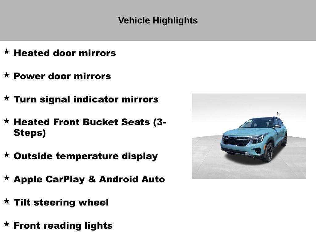 2025 Kia Seltos S