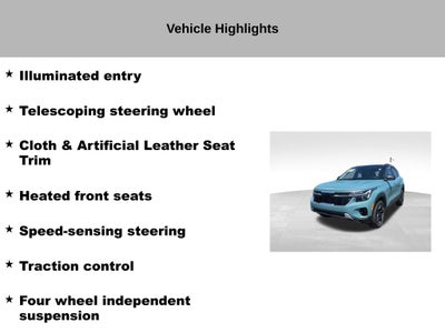 2025 Kia Seltos S
