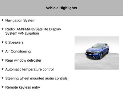 2024 Kia Seltos S